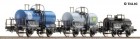74181 Sachsenmodelle Set of 3 Tank cars "SUDERELBE"